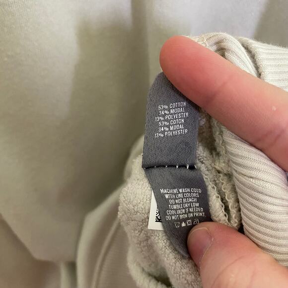 Aerie Red White Happy Camper Oversized Lounge Crewneck Sweatshirt Size M - Picture 5 of 6